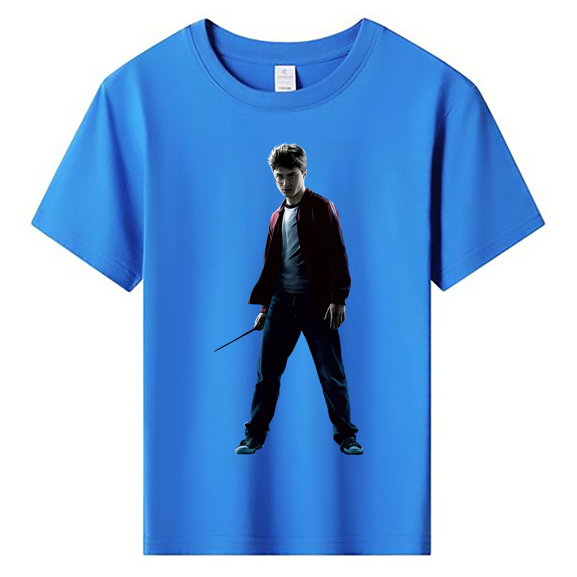 （画像用） Harry Potter ハリー・ポッターシリーズ 綿100％キッズTシャツ（フロントプリント）